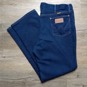 Men’s 40x30 Wrangler 947STR USA Made Stretch Bootcut Cowboy Cut Western Jeans